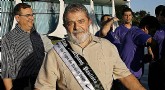 Lula em 2009, com a faixa de campeão da Copa do Brasil do Corinthians. Foto: Ricardo Stuckert
